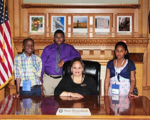 Youth Day at State Capitol 2014 Dist 1